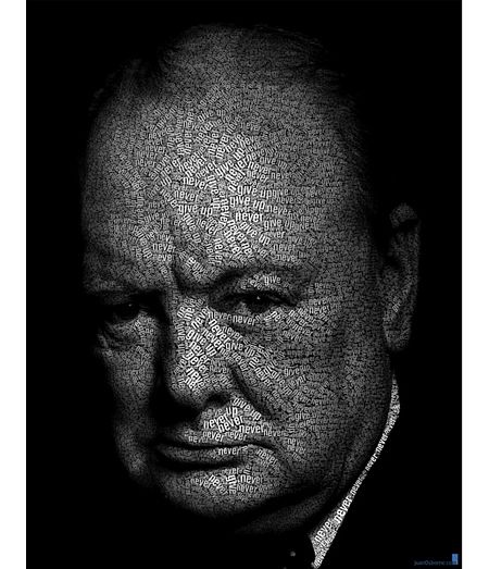 Kỳ diệu nghệ thuật vẽ tranh bằng chữ - 3