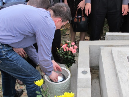 Di hài GS Nguyễn Tài Cẩn được đưa về quê nhà Nghệ An  - 12