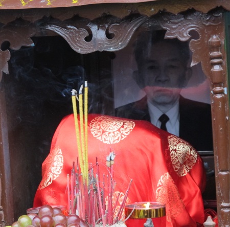 Di hài GS Nguyễn Tài Cẩn được đưa về quê nhà Nghệ An  - 6