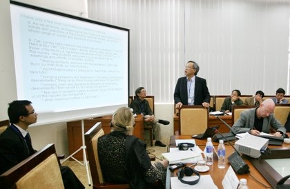 Hàng trăm nhà khoa học quốc tế thảo luận về “Tín ngưỡng thờ Hùng Vương” - 3 Hàng trăm nhà khoa học quốc tế thảo luận về “Tín ngưỡng thờ Hùng Vương” - 3