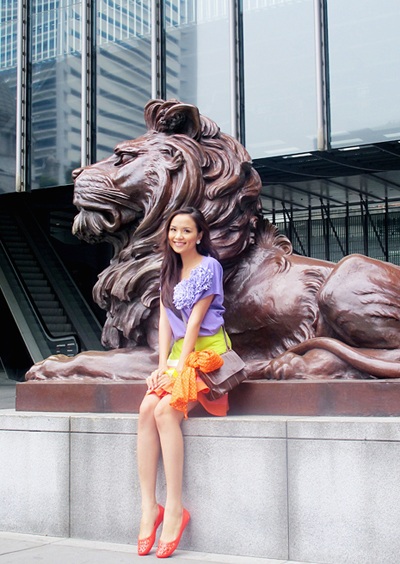 Hoa hậu Diễm Hương ngao du Hồng Kông - 3