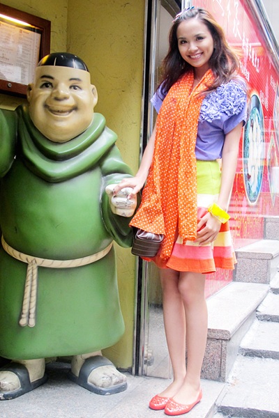 Hoa hậu Diễm Hương ngao du Hồng Kông - 8