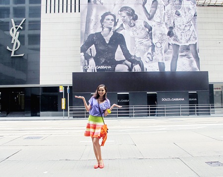 Hoa hậu Diễm Hương ngao du Hồng Kông - 4