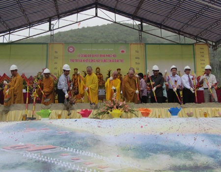 Khởi công xây dựng chùa Đại Tuệ - 3 Khởi công xây dựng chùa Đại Tuệ - 3