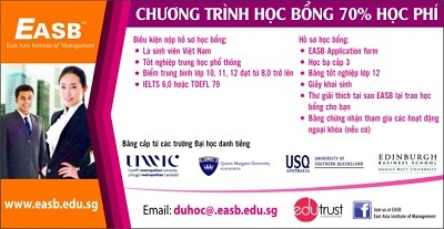 Chia sẻ của sinh viên giành học bổng 70% học phí EASB - 2 Chia sẻ của sinh viên giành học bổng 70% học phí EASB - 2