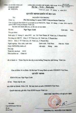 Băn khoăn về vụ bắt khẩn cấp một học sinh lớp 12 - 3