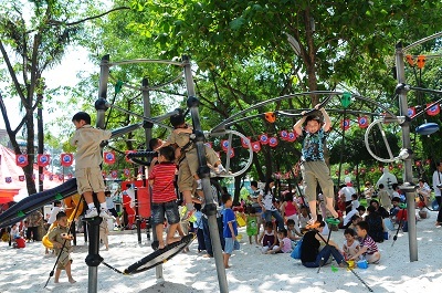 OMO tài trợ sân chơi tiêu chuẩn quốc tế cho TPHCM - 1