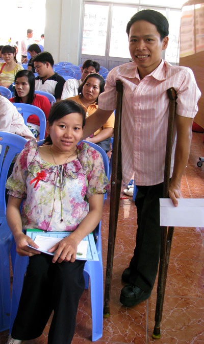 Hai chàng trai “vàng” của Hội Người khuyết tật - 2 Hai chàng trai “vàng” của Hội Người khuyết tật - 2