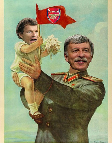 Biếm họa về Arsenal sau khi "đổi chủ" - 3 Biếm họa về Arsenal sau khi "đổi chủ" - 3