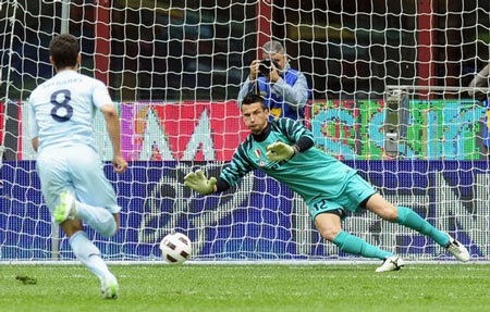 “Chấp” thủ môn chính, Inter ngược dòng đánh bại Lazio - 1 “Chấp” thủ môn chính, Inter ngược dòng đánh bại Lazio - 1