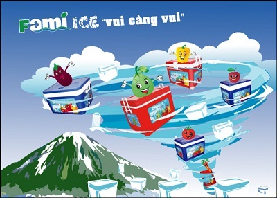 Cơn lốc Thùng giữ lạnh Fami Ice - 2 Cơn lốc Thùng giữ lạnh Fami Ice - 2
