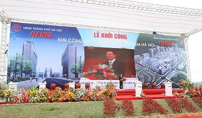 Hà Nội khởi công khu công viên phần mềm đạt chuẩn quốc tế đầu tiên ở Việt Nam - 1