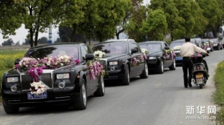 Đám cưới siêu xe tại Trung Quốc - 3