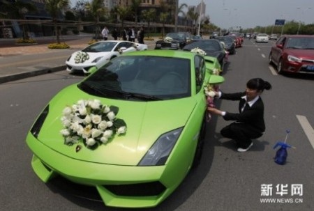 Đám cưới siêu xe tại Trung Quốc - 7