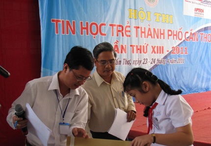 Cần Thơ: Gần 200 học sinh dự hội thi Tin học trẻ - 1 Cần Thơ: Gần 200 học sinh dự hội thi Tin học trẻ - 1