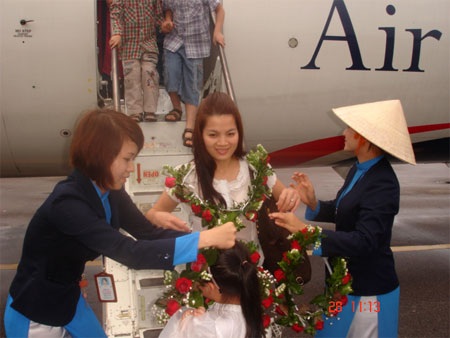 Air Mekong thực hiện thành công chuyến bay đầu tiên Hà Nội - Phú Quốc - 2 Air Mekong thực hiện thành công chuyến bay đầu tiên Hà Nội - Phú Quốc - 2