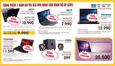 Siêu khuyến mại Mừng ngày lễ lớn tại Media Mart - 7 Siêu khuyến mại Mừng ngày lễ lớn tại Media Mart - 7