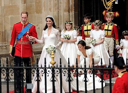 Những khuôn hình tuyệt đẹp về đám cưới thế kỷ - 14