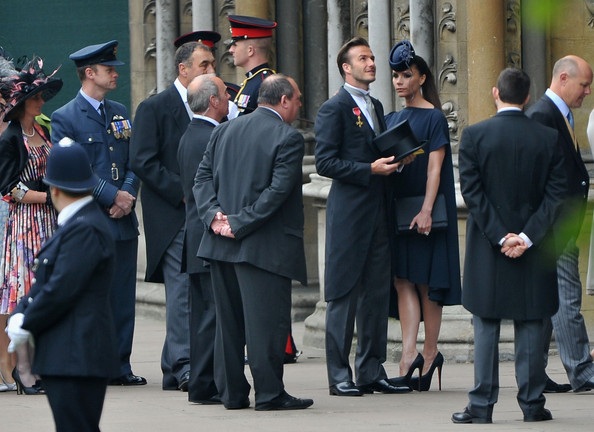 Vợ chồng Beckham nổi nhất tại đám cưới Hoàng gia - 4