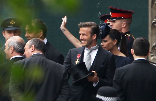 Vợ chồng Beckham nổi nhất tại đám cưới Hoàng gia - 9