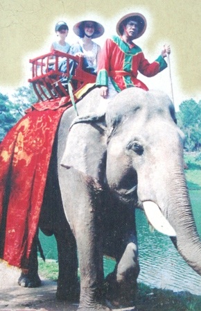 Huế: Cưỡi voi thăm cung vua hút khách ngày 30-4 - 8