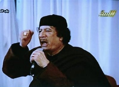 Gadhafi thề không rời khỏi Libya, kêu gọi đàm phán với NATO - 1 Gadhafi thề không rời khỏi Libya, kêu gọi đàm phán với NATO - 1