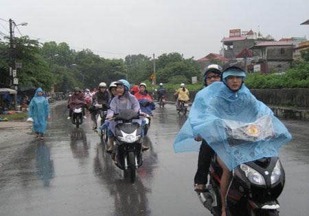 Hà Nội: Mưa rào rải rác còn tiếp diễn - 1 Hà Nội: Mưa rào rải rác còn tiếp diễn - 1
