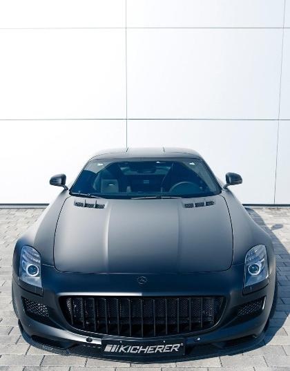 Chiêm ngưỡng siêu xe SLS AMG độ đen tuyền - 5 Chiêm ngưỡng siêu xe SLS AMG độ đen tuyền - 5