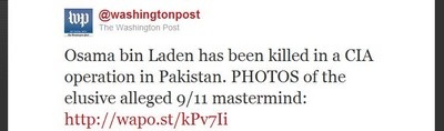 Twitter đã lan truyền “Cái chết của Bin Laden” như thế nào? - 11 Twitter đã lan truyền “Cái chết của Bin Laden” như thế nào? - 11