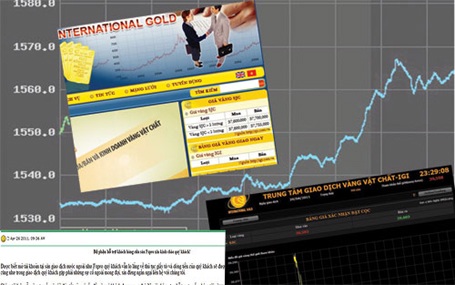 Sàn vàng “chui” bẫy nhà đầu tư - 1