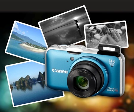 Bộ đôi máy ảnh PowerShot siêu zoom của Canon - 1 Bộ đôi máy ảnh PowerShot siêu zoom của Canon - 1