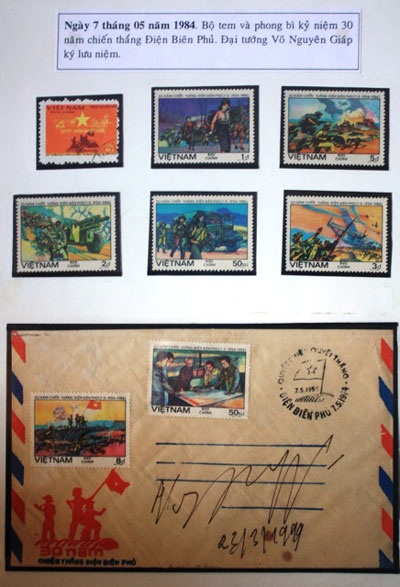 Bác sĩ 92 tuổi và bộ sưu tập tem về chiến thắng Điện Biên Phủ - 3 Bác sĩ 92 tuổi và bộ sưu tập tem về chiến thắng Điện Biên Phủ - 3