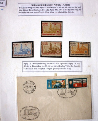 Bác sĩ 92 tuổi và bộ sưu tập tem về chiến thắng Điện Biên Phủ - 2 Bác sĩ 92 tuổi và bộ sưu tập tem về chiến thắng Điện Biên Phủ - 2