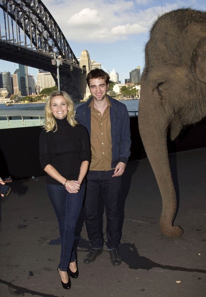 Robert Pattinson - Reese Witherspoon: “Đọ dáng” với voi - 8 Robert Pattinson - Reese Witherspoon: “Đọ dáng” với voi - 8