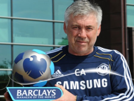 Ancelotti và Odemwingie xuất sắc nhất Premier League tháng 4/2011 - 1 Ancelotti và Odemwingie xuất sắc nhất Premier League tháng 4/2011 - 1