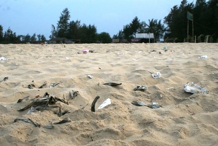 Bãi biển thành... bãi rác - 2