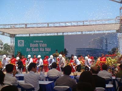Khởi công bệnh viện 500 giường ở Mễ Trì - 1 Khởi công bệnh viện 500 giường ở Mễ Trì - 1