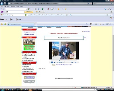 Luyện tiếng Anh giao tiếp cùng mạng thanhphatduhoc - 1