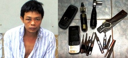 Cảnh sát hình sự nổ súng trấn áp hai tên trộm nguy hiểm - 1 Cảnh sát hình sự nổ súng trấn áp hai tên trộm nguy hiểm - 1