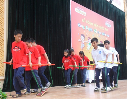 THCS Nguyễn Du đoạt giải nhất “Cùng Susgus sẻ chia niềm vui” - 1