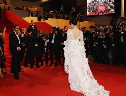 Mỹ nhân Hoa ngữ khoe dáng tại LHP Cannes lần thứ 64 - 16