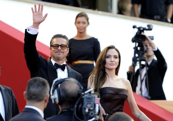 Angelina Jolie, Brad Pitt: Đẹp đôi tại Cannes - 14