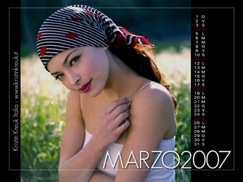 Bộ lịch 2007 của “nàng Lana Lang” xinh đẹp - 3 Bộ lịch 2007 của “nàng Lana Lang” xinh đẹp - 3