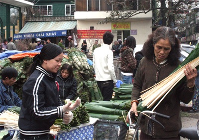 “Lặng lẽ” bánh chưng Hà thành - 3
