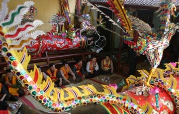 Rước pháo ở Hội làng Đồng Kỵ - 10