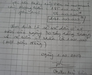 Vụ vỡ hụi hơn 700 triệu đồng chưa thể xử lý - 1