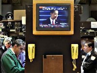 Dow Jones mất điểm mạnh ngày Obama nhậm chức - 1