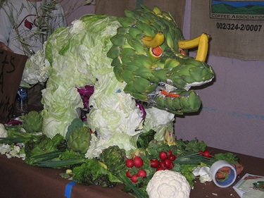 Tác phẩm nghệ thuật từ rau củ - 3