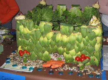 Tác phẩm nghệ thuật từ rau củ - 4