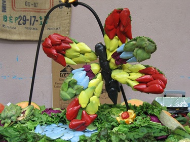 Tác phẩm nghệ thuật từ rau củ - 6